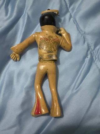Figura Elvis Presley con micrófono llavero