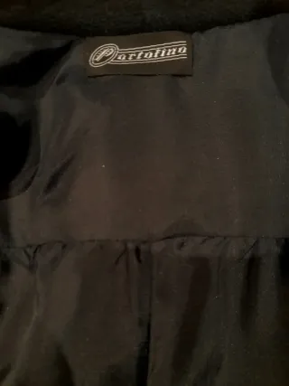 Abrigo Portofino Negro