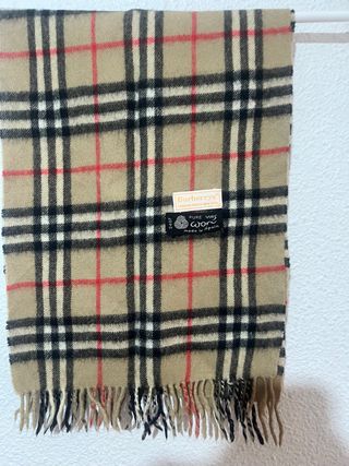 Bufanda Burberry Clásica Tartán Lana