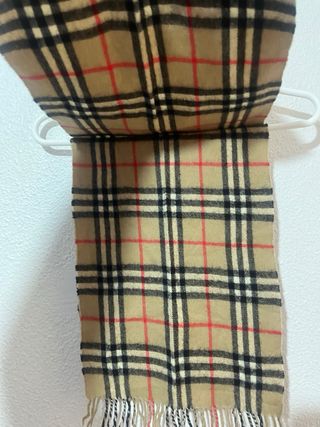 Bufanda Burberry Clásica Tartán Lana