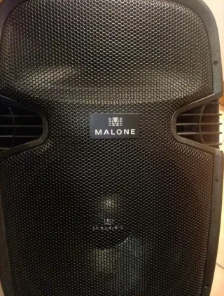 2 Altavoces PA Malone 800W Negro