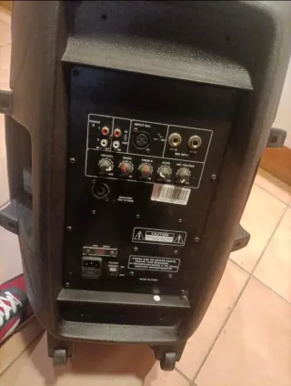 2 Altavoces PA Malone 800W Negro