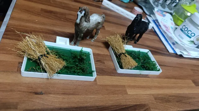 Figuras 3D Caballos Pintadas Artesanalmente