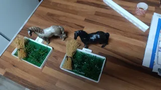 Figuras 3D Caballos Pintadas Artesanalmente