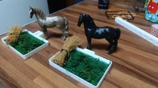 Figuras 3D Caballos Pintadas Artesanalmente