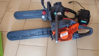 2 Motosierras (Eléctrica y Gasolina)