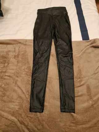 Mallas efecto piel negras