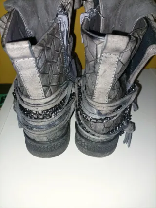 Botines grises talla 37 originales