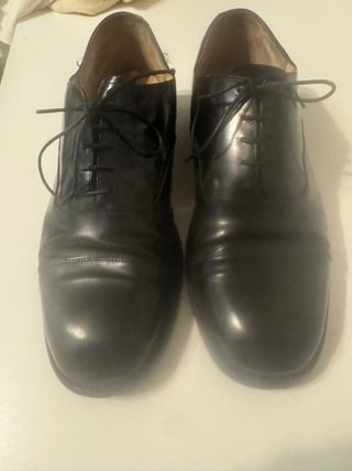 Scarpe eleganti uomo modello inglese nere