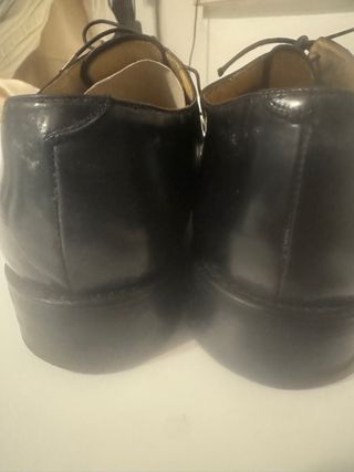 Scarpe eleganti uomo modello inglese nere