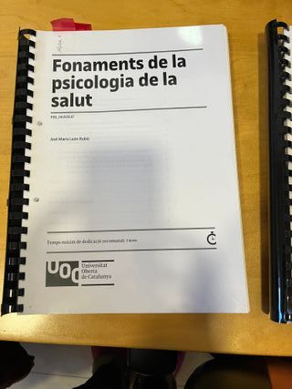 Assignatures grau psicologia UOC