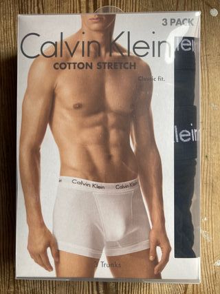 Pack 3 Boxers Calvin Klein Classic Fit Talla L