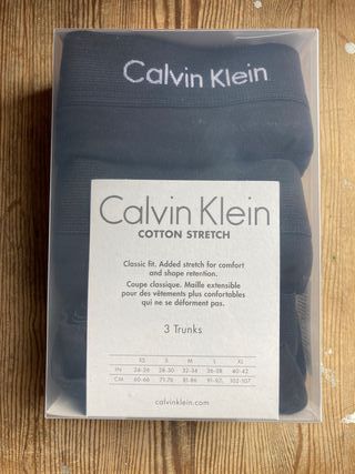 Pack 3 Boxers Calvin Klein Classic Fit Talla L