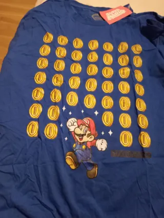 Camiseta Super Mario Monedas