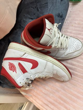 Nike Air Jordan Rojo Blanco