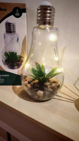 Bombilla Terrario Decorativa Led