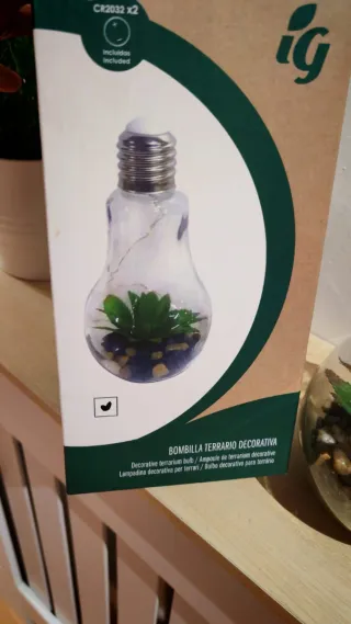 Bombilla Terrario Decorativa Led