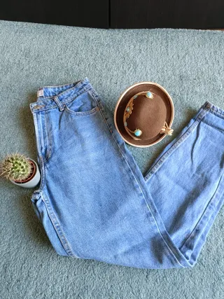 Pantalones vaqueros azules