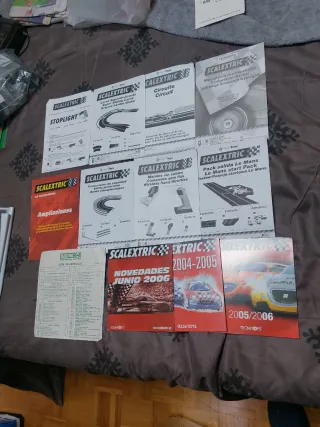 Scalextric Catálogos y Circuitos