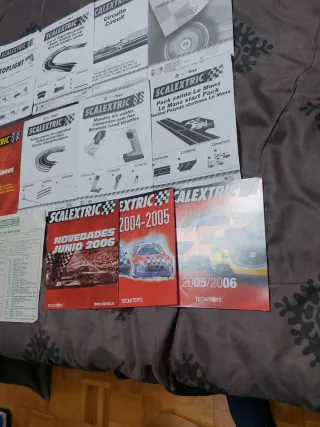 Scalextric Catálogos y Circuitos