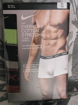 Paquete 3 calzoncillos Nike de algodon talla XL