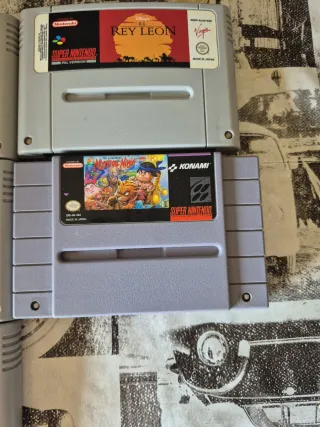 Super Nintendo + 1 controller + 5 giochi