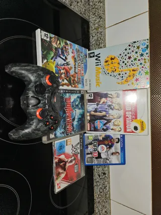 Lote 5 Videojuegos Wii, PS3, PS Vita