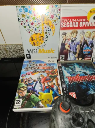 Lote 5 Videojuegos Wii, PS3, PS Vita
