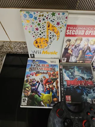 Lote 5 Videojuegos Wii, PS3, PS Vita