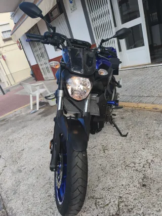 Yamaha MT-07 Azul