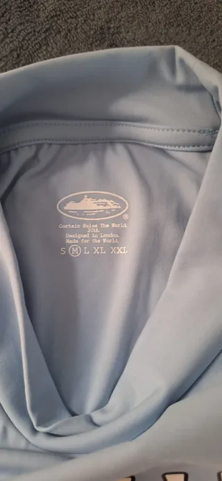 Corteiz Why Always Me? Manga Larga Azul