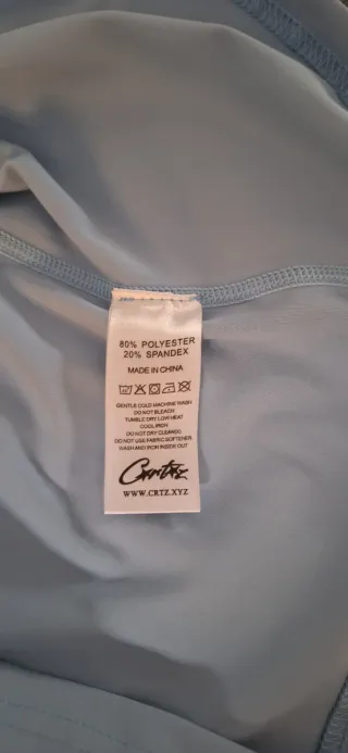 Corteiz Why Always Me? Manga Larga Azul