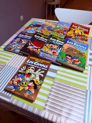 Los Compas – Lote 9 libros, tapa dura y blanda