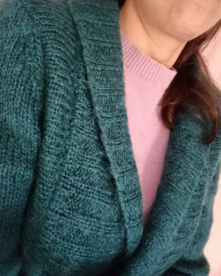 Espectacular chaqueta de mohair