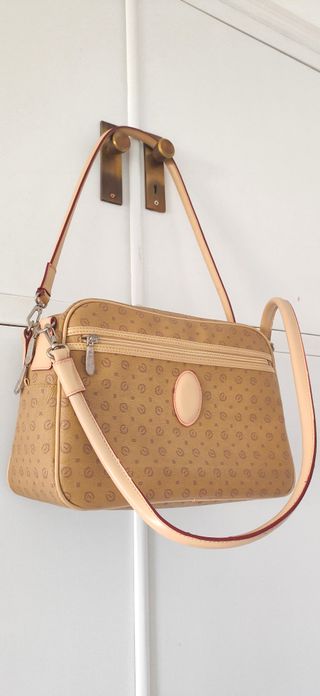 Bolso Firenze Beige con Logo