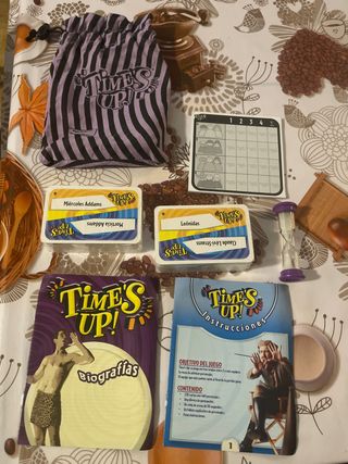 Juego de cartas Time's Up! Biografías