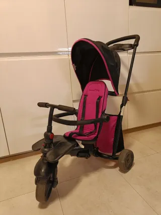 Triciclo Smartrike Rosa y Negro