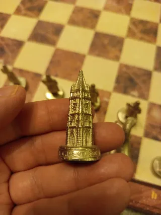 Ajedrez Pelayo y la reconquista,regalo tablero