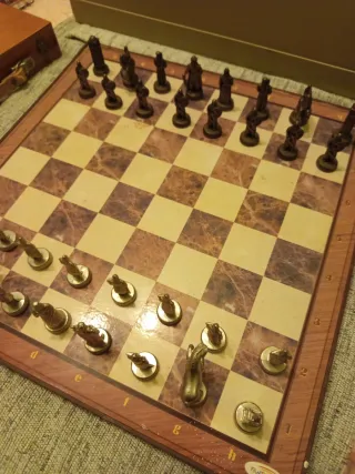 Ajedrez Pelayo y la reconquista,regalo tablero