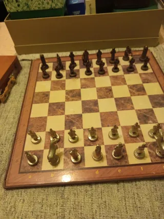 Ajedrez Pelayo y la reconquista,regalo tablero