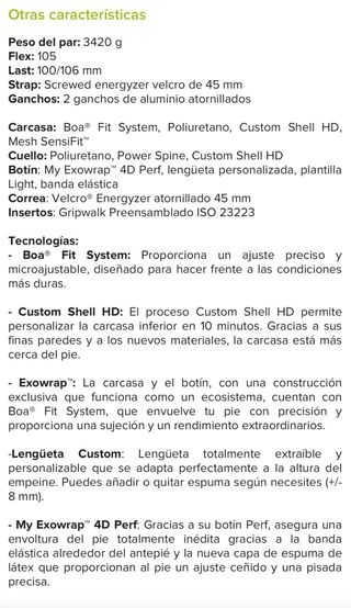 Botas de esquí Salomon S Pro Supra