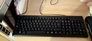 Teclado negro