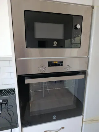 Microondas Balay Integrado Acero Inoxidable