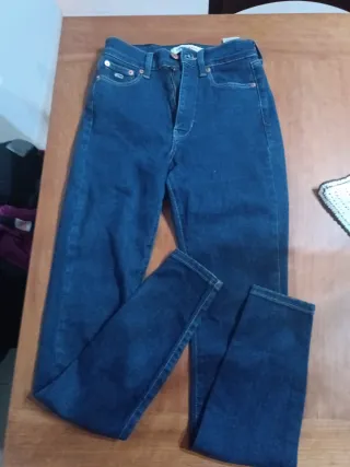 Vaqueros Tommy Jeans Mujer Azules