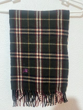 Bufanda Burberry Tartán Verde
