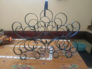 Portabottiglie ferro battuto