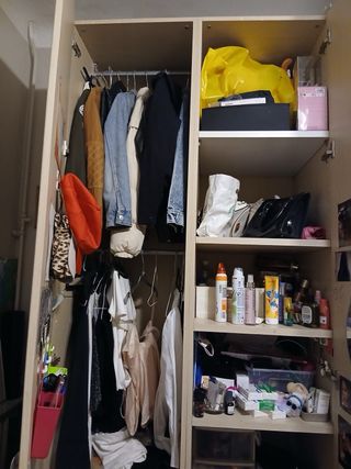 mobile rosso da salotto completo