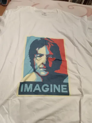 Camiseta John Lennon Imagine Talla Única