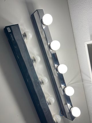 Luces de tocador IKEA lote  dos regletas