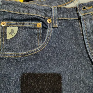 Pantalón tejano Lois azul campana